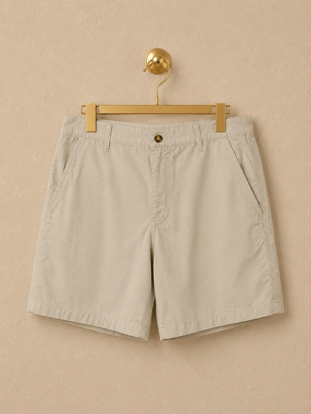 Southern Proper Men's Chino Shorts in Light Beige